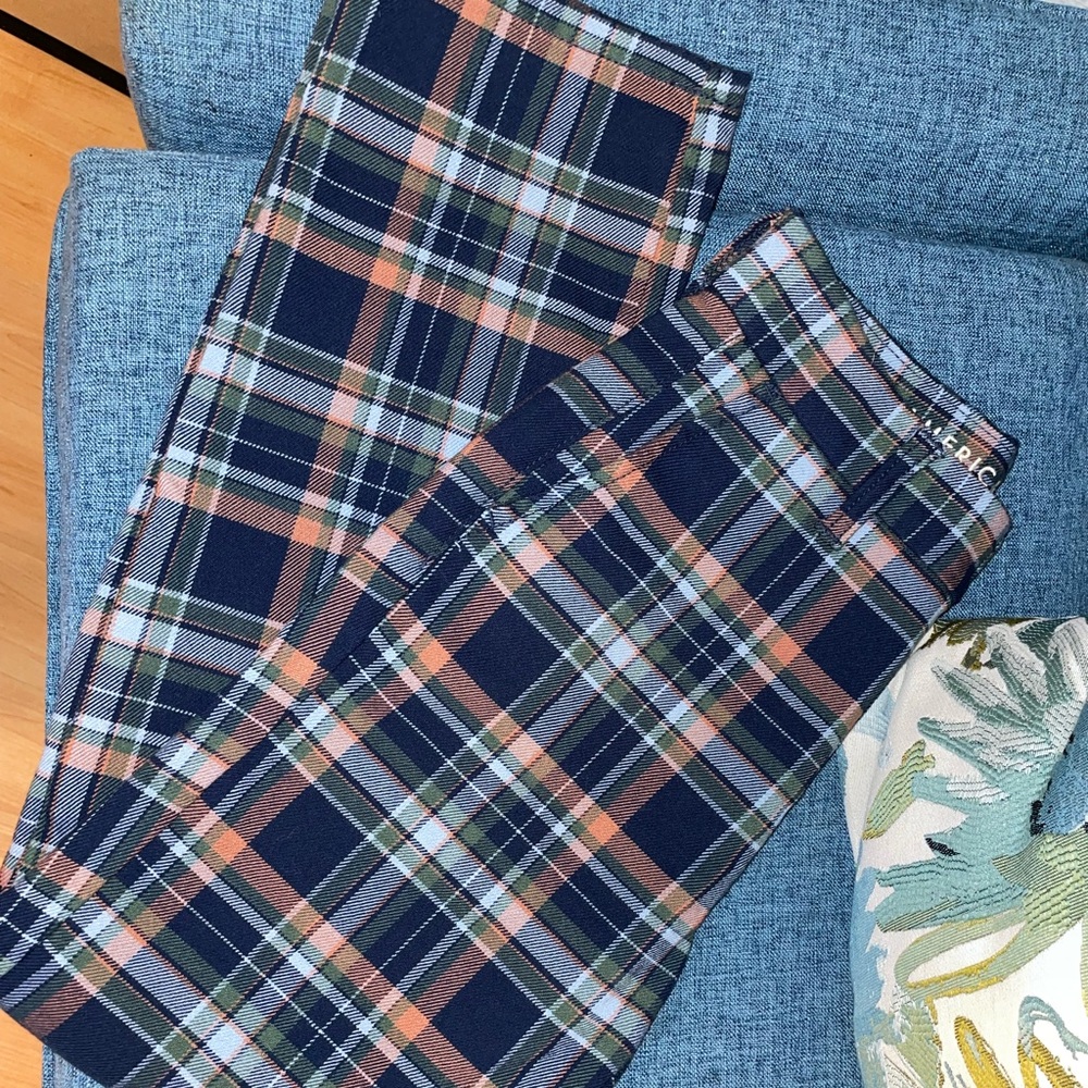 American Eagle Plaid Trousers